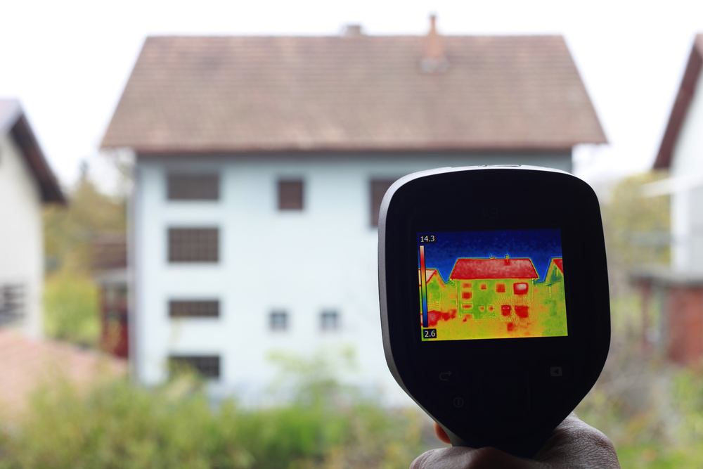 Stucco Check conducts Thermal Imaging